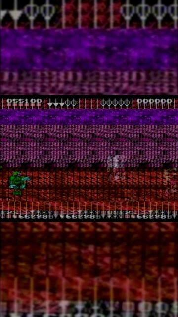 Battletoads (Денди) - глючный Турбо-туннель