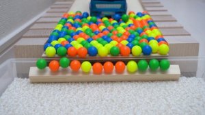Залипательный Marble Run Гонки шариков через воду и Куборо (АСМР)