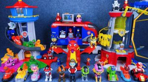 Обзор набора игрушек «Щенячий патруль». Распаковка и Обзор игрушек! Мультики для детей смотреть!