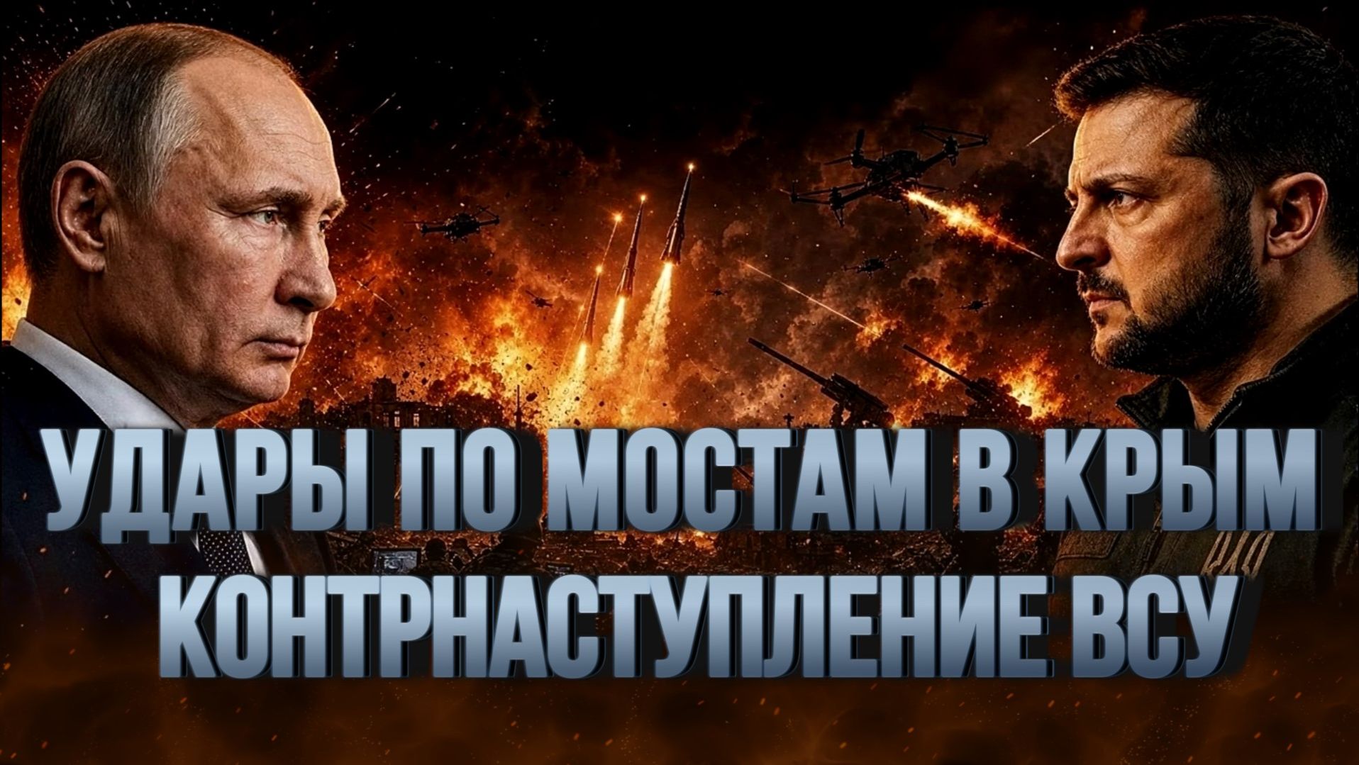 КОНТРНАСТУПЛЕНИЕ ВСУ. УДАРЫ ПО ЛОГИСТИКЕ И МОСТАМ В КРЫМ / Тамир Шейх новости сводки