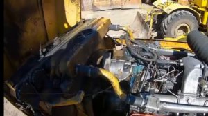 Бульдозер Т-130, колхоз, ка-700, подготовка к пасевной