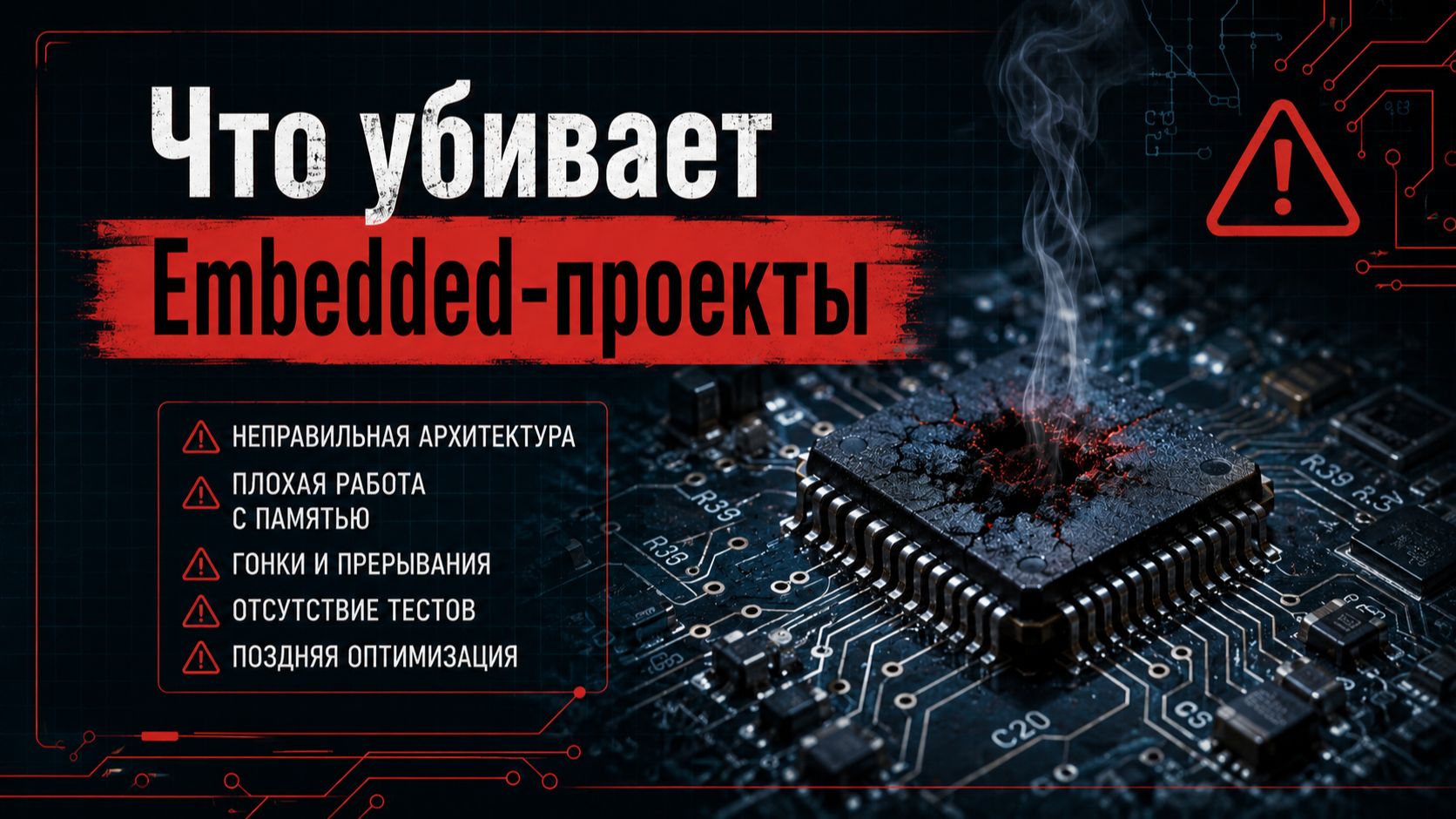 Почему embedded-проект через полгода превращается в кашу смотреть онлайн