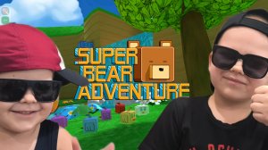 Обзор на игру Super Bear adventure. супер игра про медведя.