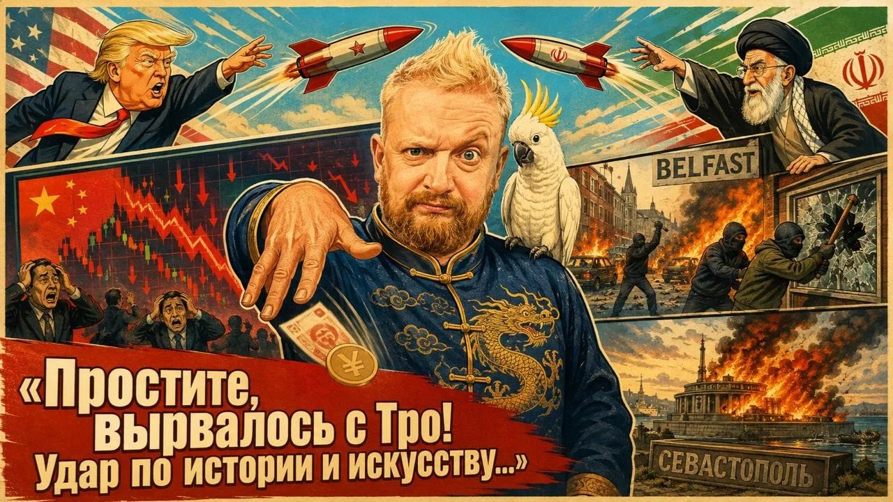 "Простите, вырвалось!" №436 | Про удары ракетами по Чебоксарам и Самаре и Панораму в Севастополе смотреть онлайн