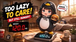 Пингвиненок Чиби Гугу Гага изменяет своей диете 😆 🐧 #гугугага #Эндфилд #эндфилдаркнайтс