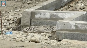 Отвечать за сухой асфальт в столице Хакасии на Дружбе Народов будет новая ливнёвка