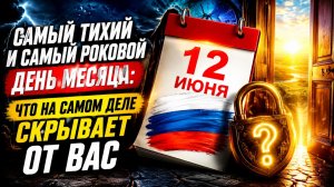 Самый тихий и самый роковой день месяца. Что скрывает от вас  12 июня.