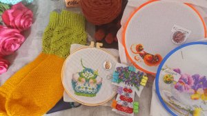 ВЛОГ 13/26✅️НОСОЧКИ-МИМОЗА🧶ПОЕЗДКА ЗА ГОРОД😍ПРОДВИЖЕНИЯ🪡🧵