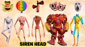 📢 СИРЕНОГОЛОВЫЙ 📢 - СОБЕРИ СИРЕНОГОЛОВОГО ПРАВИЛЬНО. SIREN HEAD - ВИДЫ.