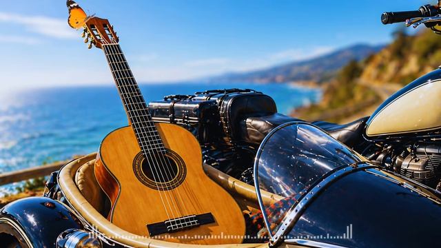 Daytime Drive Jazz Guitar – 2 Hours of Nylon-String Funk Groove for Work & Cruising