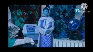 O bâtrănă într-o gară in Lost effect