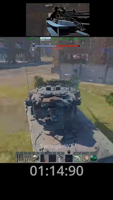 NEW FASTEST SPAA NUKE SPEEDRUN⧸ НОВАЯ САМАЯ БЫСТРАЯ ЯДЕРКА НА ЗСУ #warthunder #вартандер #shorts