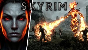 SKYRIM (11) Гуляю по Фолкриту