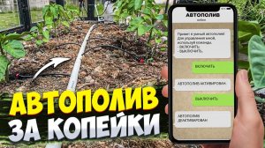✅ АВТОПОЛИВ ОГОРОДА ЗА КОПЕЙКИ ЧЕРЕЗ ТЕЛЕФОН СВОИМИ РУКАМИ | КАК ПОЛИВАТЬ УЧАСТОК ГДЕ БЫ ТЫ  НЕ БЫЛ!