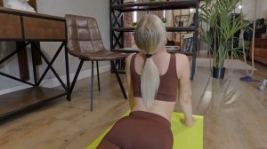 Gold wind Relaxing Yoga evening yoga