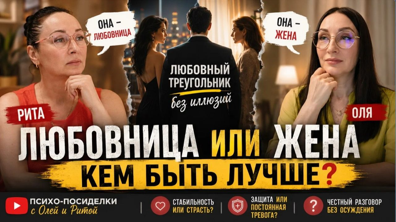 ЖЕНА или ЛЮБОВНИЦА - Кем быть лучше? смотреть онлайн