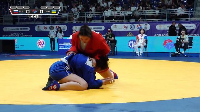 RECHKALOVA (RUS) Vs KOVALSKA (UKR) - EUROPEAN SAMBO CHAMPIONSHIPS 2026