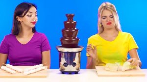 Шоколадный Фонтан Челлендж # Смешные Кулинарные Трюки
