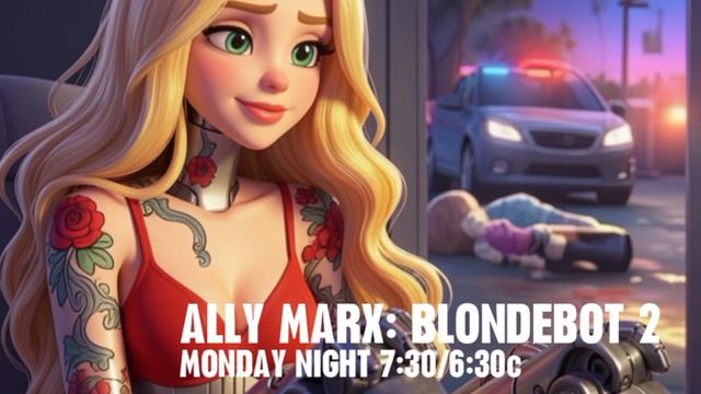 Ally Marx: Blondebot 2 - Monday Night, 7:30/6:30c (Disney Channel) смотреть онлайн