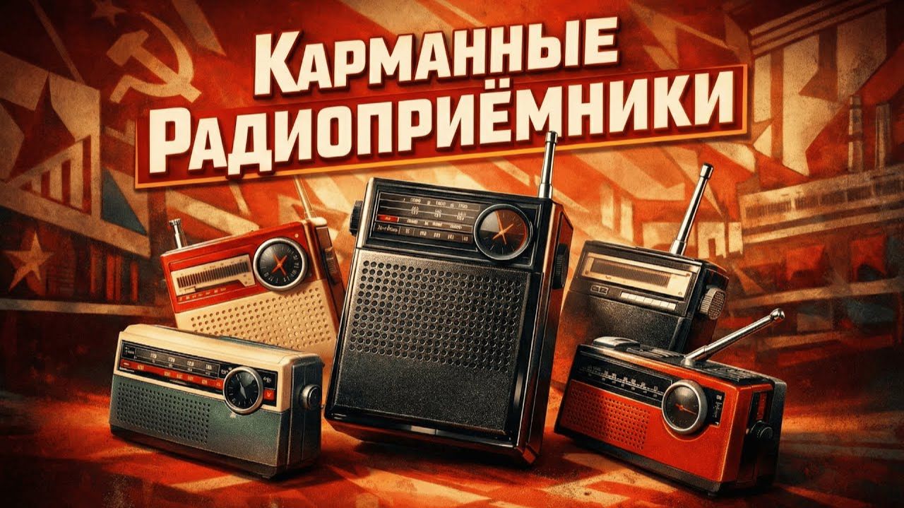 Портативные радиоприемники СССР Которые слушал весь Советский союз