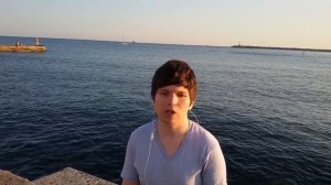 Василий Сливко - За морской волной (автор песни, клипа - Игорь Заиконников) Сочи, Яхт-пирс 2018