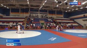 Чемпионат России по самбо среди глухих спортсменов прошли в спортивном комплексе «Оштен»