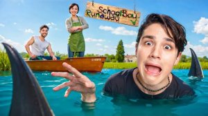 СБЕЖАЛ В ОЗЕРО ОТ ЗЛЫХ РОДИТЕЛЕЙ НА МАКСИМАЛЬНОЙ СЛОЖНОСТИ!😱 «ЧЕЛЛЕНДЖ» В SCHOOLBOY RUNAWAY!😱