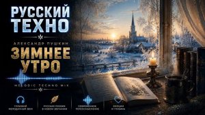Пушкин — Зимнее утро ｜ Melodic Techno Mix