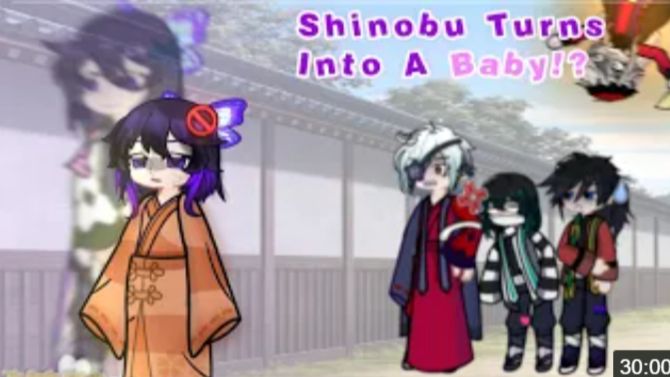 𝙆𝙉𝙔, 🧸Shinobu Turns Into A Baby!?🧸, Gl2 X Demon Slayer, (++Voices)
