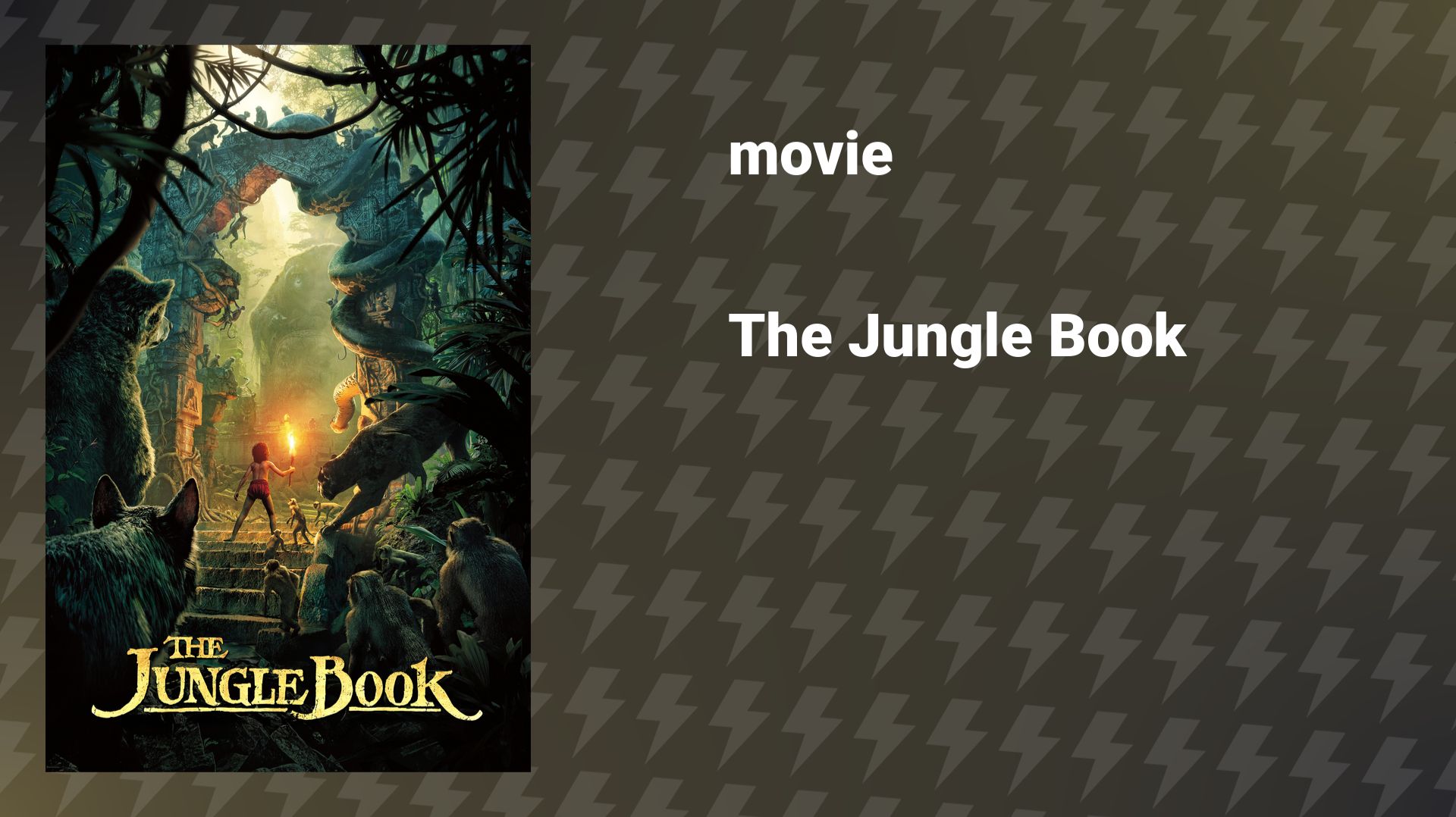 The Jungle Book (movie, 2016) смотреть онлайн
