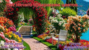Нет ничего прекраснее цветов (танцол)