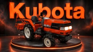 Японский мини-трактор Kubota GL19