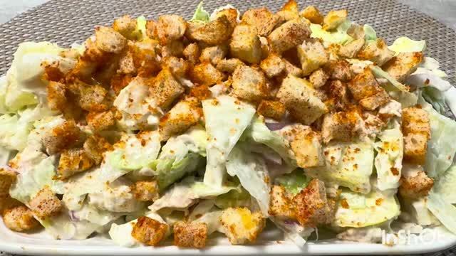 Приготовила этот САЛАТ и теперь готовлю через день !Сытный, вкусный ! смотреть онлайн