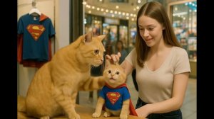 Отважная мама-кошка и котенок спасают застрявшую черепаху, подвергшуюся нападению собак #Трогательна