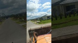 погнал на заказ 🚜за Ярославль в поле какое-то)было жарко ....#экскаватор #работа #JCB #ярославль
