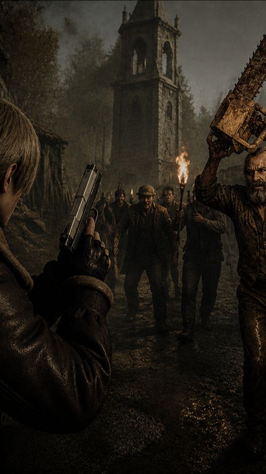Resident Evil 4 — игра, изменившая хорроры навсегда | ТОП 20 хорроров
