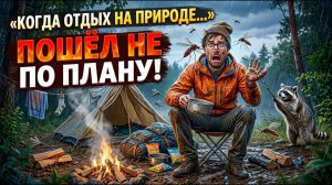 КОГДА ОТДЫХ НА ПРИРОДЕ ИДЕТ НЕ ПО ПЛАНУ!
