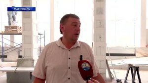 Петербургские строители готовят к открытию центральный ЗАГС Мариуполя