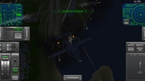 Turboprop flight simulator (постановка авиакатастрофы вышла из-под контроля, но всё обошлось:)
