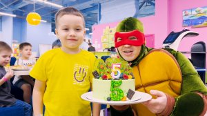 Детский парк развлечений Влог для детей День рождения Айдана 5 лет