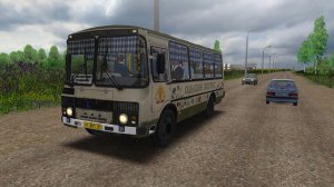 OMSI 2. ПАЗ-32054-07 (2001). Маршрут: 5. Карта: Новоозёрск