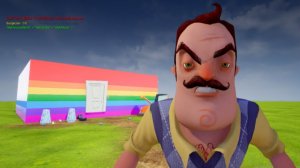 игра hello neighbor mod kit прохождение rainbow house!