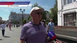 Волонтёры Победы раздают патриотические ленточки в Нижнем Новгороде