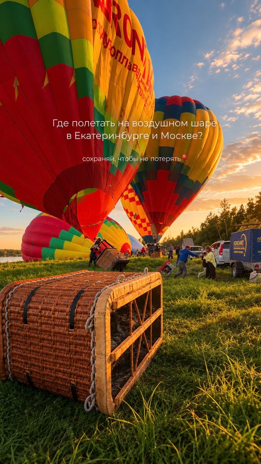 Где полетать на воздушном шаре?🎈