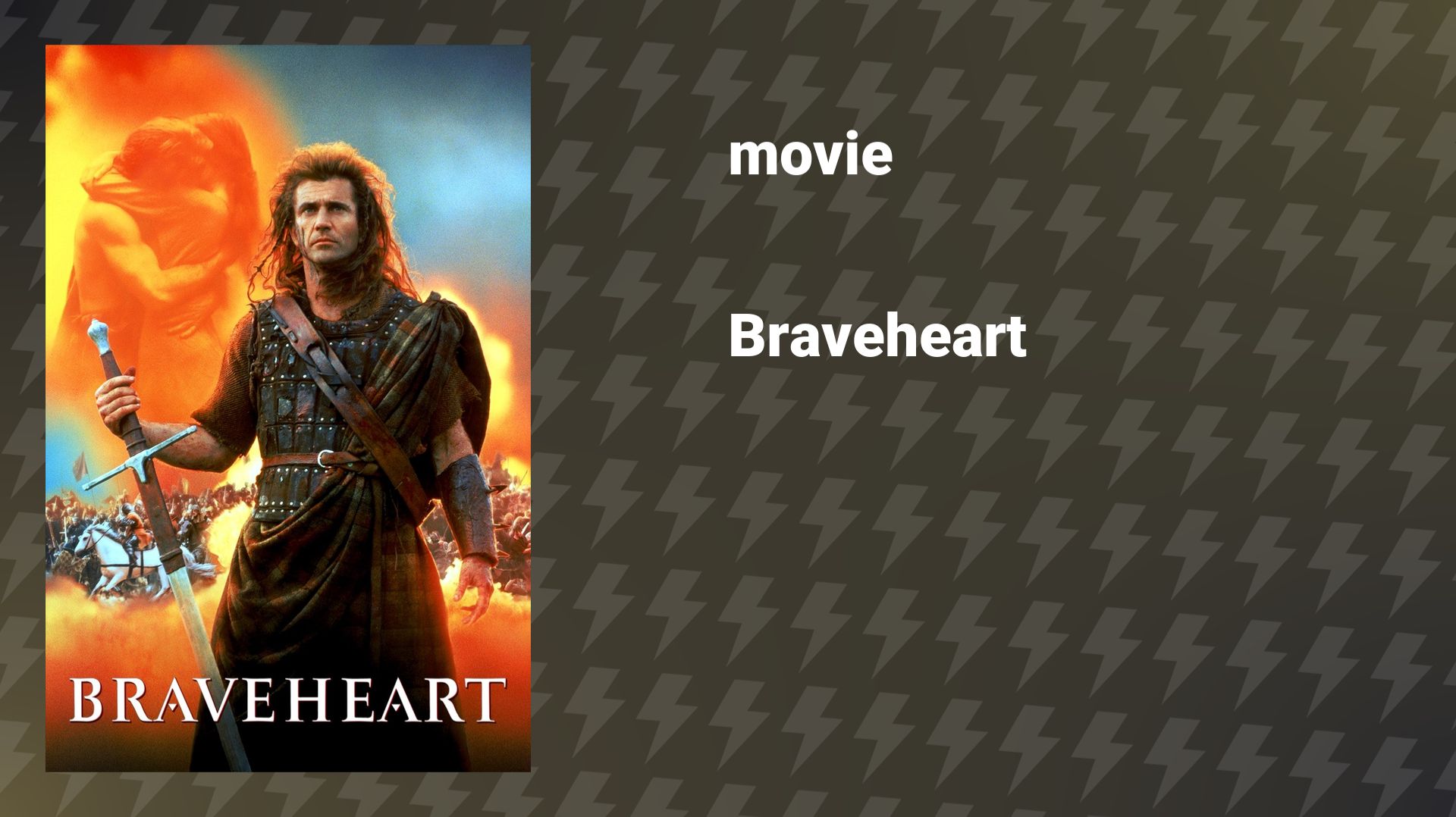 Braveheart (movie, 1995)