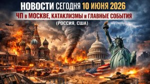 Новости Сегодня 10.06.2026: ЧП в Москве, Катаклизмы и Главные События (Россия, США)