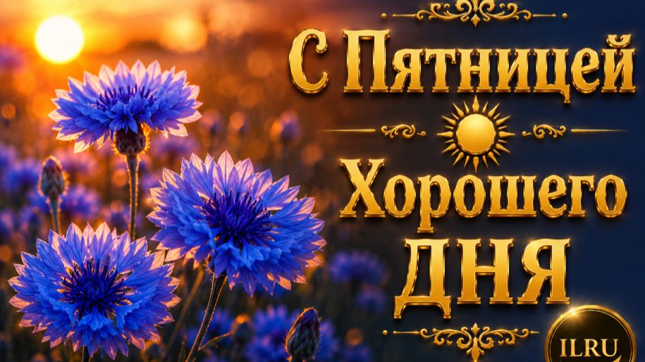 С Пятницей ☀️ Отличного Настроения и Хорошего Дня