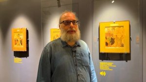 Икона «Исцеление слепого» (Неделя о слепце). Конец XVI века. Ведущий Д.Н. Клыков