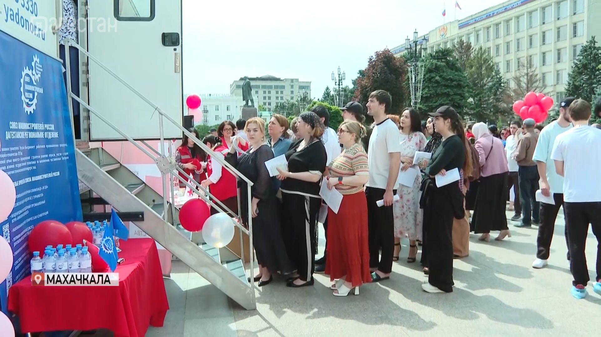 В Махачкале проходит акция по сдаче крови