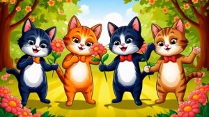 Котики Мульт-песенка для детей